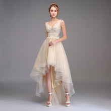 Load image into Gallery viewer, SSYFashion  New Evening Dress Sexy V-neck
