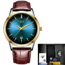 Load image into Gallery viewer, Fashion Women Quartz Watch Ladies LIGE Top Brand Luxury Women Watch Stainless Steel Waterproof Girl Dress Clock Relogio Feminino