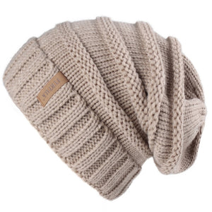 FURTALK Winter Knitted Hat Women Hat Slouchy Beanie for Girls Skullies Cap A047
