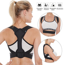 Load image into Gallery viewer, Back Posture Corrector Women Men Prevent Slouching Relieve Pain Posture Straps, Clavicle Support Brace Drop Shipping