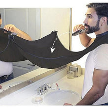 Load image into Gallery viewer, 120*78 CM  Beard and Mustache shaving apron Cape Bib for Shave with Suction Cups Attach to Mirror Hairdressing Removal Tools