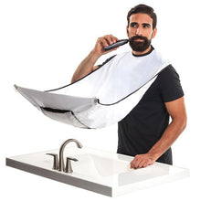 Load image into Gallery viewer, 120*78 CM  Beard and Mustache shaving apron Cape Bib for Shave with Suction Cups Attach to Mirror Hairdressing Removal Tools