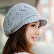 Load image into Gallery viewer, Knitted Hat Women Winter Hats for Women Ladies Beanie Girls Skullies CAPS Bonnet Femme SnapBack Warm Wool Hat sombrero mujer