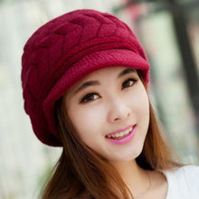 Load image into Gallery viewer, Knitted Hat Women Winter Hats for Women Ladies Beanie Girls Skullies CAPS Bonnet Femme SnapBack Warm Wool Hat sombrero mujer