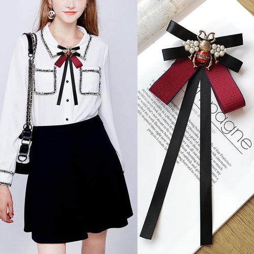 Women Neck Tie girls BowTies for Female College Student