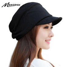 Load image into Gallery viewer, MAOCWEE 2018 Winter Women&#39;s Hats Boys Girls Casual Hip Hop Cap Knitting Warm cap female  Skullies Beanie Fashion Soft cap along