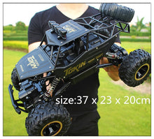 Load image into Gallery viewer, 1:12 4WD RC Cars Updated Version 2.4G Radio Control RC Cars Toys Buggy 2017 High speed Trucks Off-Road Trucks Toys for Children