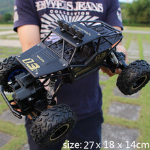 Load image into Gallery viewer, 1:12 4WD RC Cars Updated Version 2.4G Radio Control RC Cars Toys Buggy 2017 High speed Trucks Off-Road Trucks Toys for Children